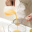 Baking Tool 5pcs Comfortable Handle Thickened Egg Beater/Separator/Spoon/Potato Masher Rust-Proof Cooking Tool Set 8