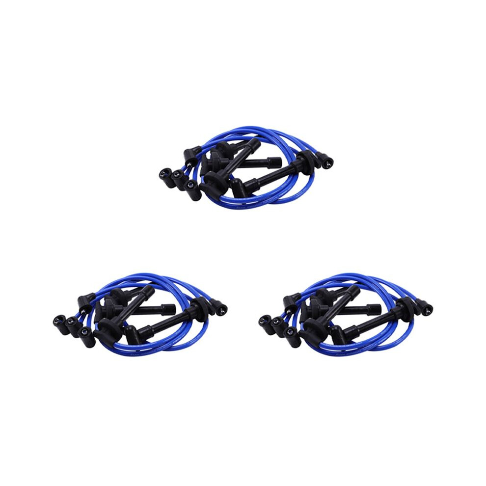 3X 32700-Pto-000 Wire Set, High Performance Ignition Wire For Del 1992-2002 6034107169906
