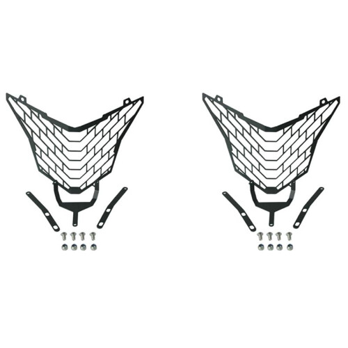 2X Motorcycle  Light Lamp Light Grille Guard Cover Protector for  CB500X 2013-2018