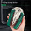 Folding Wire Stripper Pliers Foldable Wire Stripper Cutter Crimper for DIY Electricians Internet Engineers Home Office 2