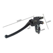 (Left Clutch) Universal 22mm Motorcycle Front Brake Master Cylinder Motorbike Hydraulic Pump Lever Clutch Compatible Yamaha Suzuki