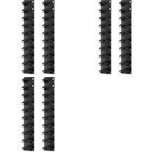6PCS Hat Organizer for Baseball Caps Hat Rack for Wall with Strong Adhesive Hold to 20 Hats,Hat Hanger Holder Display