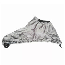 (S, silver) Kayak Spray Skirt Waterproofs Kayak Canoe Boat Spray Deck Skirt Adjustable Kayak Spray Cover Kayak Accessories Enduring