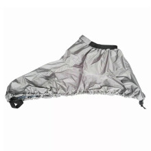 (M, silver) Kayak Spray Skirt Waterproofs Kayak Canoe Boat Spray Deck Skirt Adjustable Kayak Spray Cover Kayak Accessories Enduring