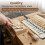 Wood Carving Kit,12 PCS Wood Carving and Mallet with Canvas Case Gouges, CR-V 60 Blade,Wood Carving Tools Set 3