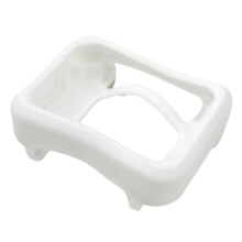(White) Scuba Diving Protector Cover for PEREGRINE Diving Computer Watch Scuba Diving Protective Cover Part Orange