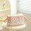 Flower Printed Polyester Bag Strollers Organizer Bag for-Blue 5