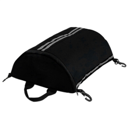 Kayak Deck Bag Waterproof Nylon with Reflective Strips Easy Hook Attachment compatible SUP Canoe Boat