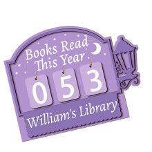 Wooden Reading Trackers Reading Aid for Clear Visual-Purple