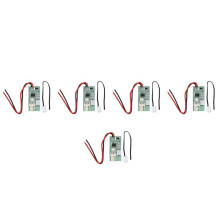 5X 12V 4 Wire PWM Fan Temperature Control Speed Controller Governor Regulator for PC Computer CPU Fan Cooler Alarm