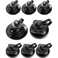 8 Pieces Boston Valve Replacement Fit Air Valve for Inflatable Kayak Rubber Dinghy Pool Boat Airbeds