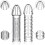 Reusable Silicone Texture Sleeves for Couples, Flexible Extension Covers with Multiple Patterns, Soft Stretchy Massage Accessories 2