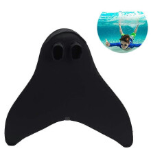(Black) Swim Fins For Kids, Fins -piece Flipper Diving Fins