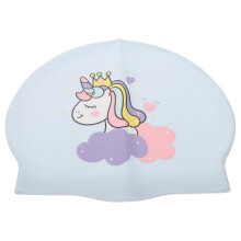 Cute Unicorn Swimming Caps Silicone Material for Adults And Kids Ensuring Hair Protection While Swimming 3Pcs