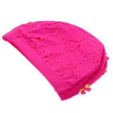 Swim Hat for Women Protect Ears Swim Practical 3Pcs Rosy Cap