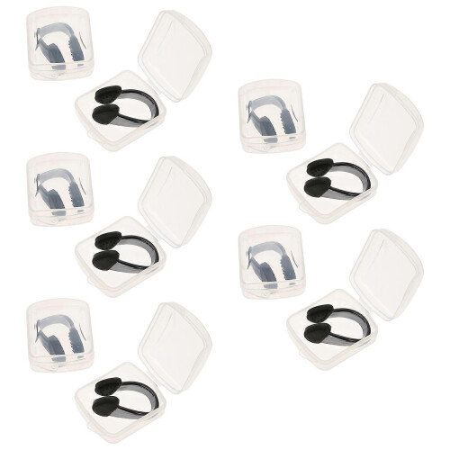 Professional Swimming Nose Clips for 20Pcs Reusable Clips