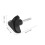 8Pièces Boutons Métal Robuste, Pièces Rechange Rollator Pliable Noires 2