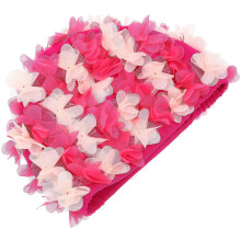 Decorative Shower Hat for Women with Pink Color Great for Reducing Drag 4Pcs