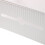 White Plastic Diaper Basket Hanging Baby Bedside Storage Caddy 4