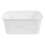 White Plastic Diaper Basket Hanging Baby Bedside Storage Caddy 10