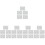 White Reflective Number Decals Vinyl Stickers for Mailbox Bins 4