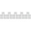 White Reflective Number Decals Vinyl Stickers for Mailbox Bins 8
