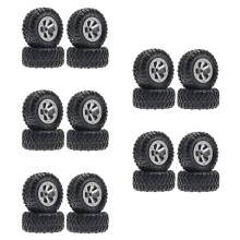 5Conjunto Pneu de Roda de 73Mm para WPL C14 C24 B24 B36 MN D90 MN-90 MN99S FY003 FY004 AcessóRios de PeçAs de Atualização de Carro RC