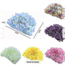 (colorful) Women Swim Cap Petal Retro 3d Floral Swimming Hat Lady Flowers Bathing Cap