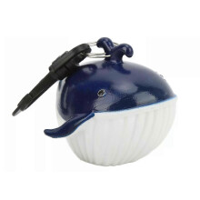 (Sitting head whale) Cartoon Fish Scubas Dives Mouthpiece Dustproof Cover Second Stage Dives Regulator Cover Regulator Holder With Clip-Good