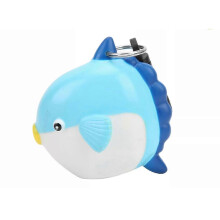 (Mola sunfish) Cartoon Fish Scubas Dives Mouthpiece Dustproof Cover Second Stage Dives Regulator Cover Regulator Holder With Clip-Good