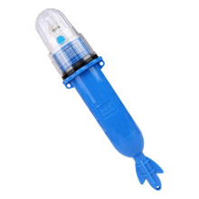 (48x260MM, Blue) Boat LED Navigation Light Buoys Floating Kayak Light Underwater White