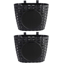 Thickened Bike Basket Front Storage Container for Bicycles – Large Capacity Detachable Cycling Basket for Stable Storage