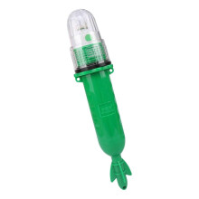 (48x260MM, Green) Boat LED Navigation Light Buoys Floating Kayak Light Underwater White