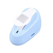 2.8cm Postage Stamp Paper Punch, Stamp Shape Lever Action Hole Puncher for Scrapbooking,Card Making and DIY Paper Crafts