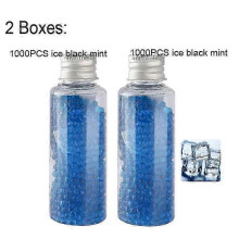 (2000 black mint) Menthol Capsule Cigarette Filters Pack Of 1000 - Enhance Freshness