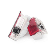 (Blue ear of wheat) 2pcs Hd Led Car Door Projector Welcome Light For Mini Cooper One S Jcw R55 R56 R50 R53 R60 F55 F56 Countryman Car Accessories