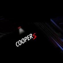 (White) 2pcs Hd Led Car Door Projector Welcome Light For Mini Cooper One S Jcw R55 R56 R50 R53 R60 F55 F56 Countryman Car Accessories