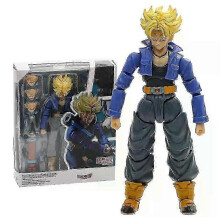 (Trunks C box) Dragonball Super Son Goku Ultra Instinct Shf Collection Action Figure Pvc Model Figurals SZTCLV