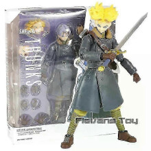 (Trunks B box) Dragonball Super Son Goku Ultra Instinct Shf Collection Action Figure Pvc Model Figurals SZTCLV