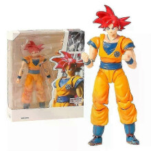 (God Goku box) Dragonball Super Son Goku Ultra Instinct Shf Collection Action Figure Pvc Model Figurals SZTCLV