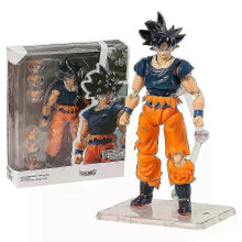 (Goku B box) Dragonball Super Son Goku Ultra Instinct Shf Collection Action Figure Pvc Model Figurals SZTCLV