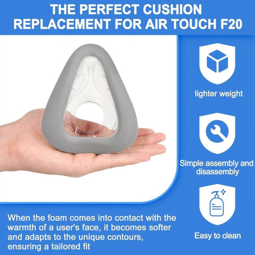 Compatible With AirTouch F20 Replacement Pad (M), F20 Medium-Sized Enhanced Comfort Replacement Pad_M 2
