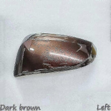 (Dark brown Left) Exterior Mirror Shell For Toyota Rav4 2013-2019, Car Accessories Cover