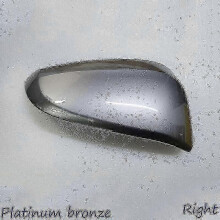 (Platinum bronze R) Exterior Mirror Shell For Toyota Rav4 2013-2019, Car Accessories Cover