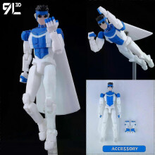 (Invincible WhiteB) 9l3d Printed Anime Kaisen Characters Lucky13 Dummy Action Figures Multi-jointed T13 Mannequin Toys