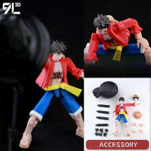 (Luffy Gear 4) 9l3d Printed Anime Kaisen Characters Lucky13 Dummy Action Figures Multi-jointed T13 Mannequin Toys