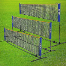 (3.1 meter) Portable Folding Training Net For Volleyball, Tennis, Badminton Pickleball - Durable Sports Net With 4 Sizes