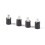 4PCS Crossing Machine for FPV F3/F4/F7 Flight Control Installation Shockproof M3 Screw Shock Absorption Rubber Pillar 2