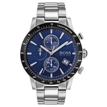 Herenhorloge Hugo Boss Rafale 1513510 chronometer zwarte wijzerplaat