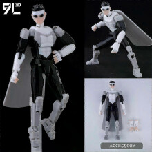 (Invincible GrayB) 9l3d Printed Anime Kaisen Characters Lucky13 Dummy Action Figures Multi-jointed T13 Mannequin Toys